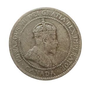 1903 Canada One / 1 Cent Coon KM# 8 Large Cent Bronze